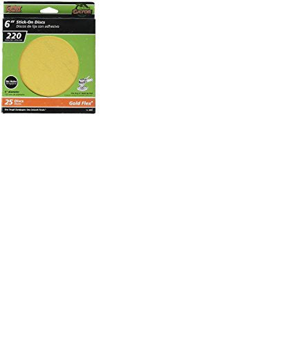 ALI Industries 3241 GLD Stickon Disc 220# 6In