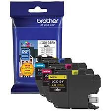 Brother LC30193PK Super High Yield 3-Pack Inkjet Cartridges