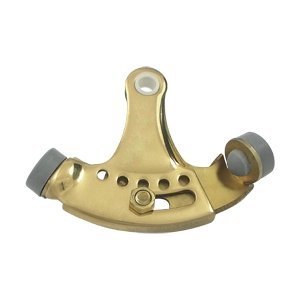 Deltana HPA69U3 Hinge Mounted Adjustable Solid Brass Hinge Pin Stop by Deltana