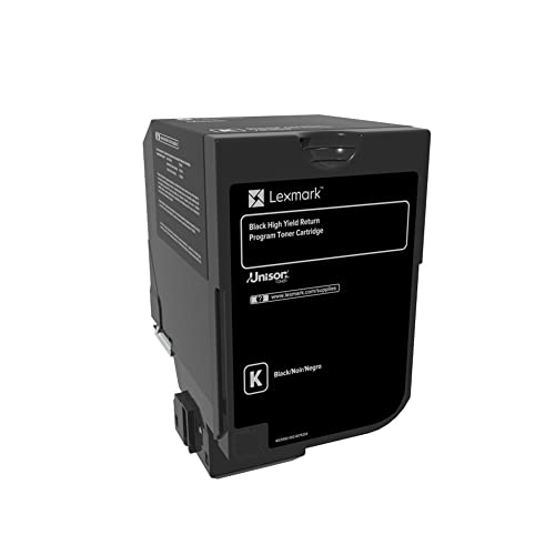 Lexmark 74C1HK0 High Yield - black - original - toner cartridge LCCP, LRP - for Lexmark CS720de, CS720dte, CS725de, CS725dte