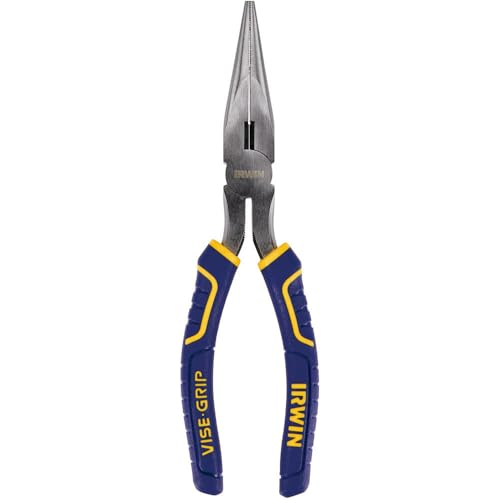 IRWIN 8" LONG NOSE PLIER (pack