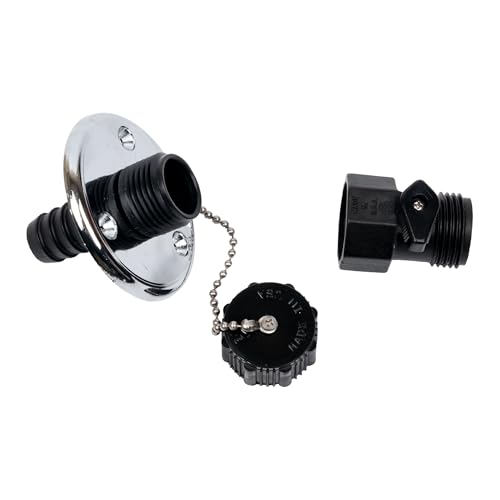 T-H Marine Washdown Valve w/Chrome Base