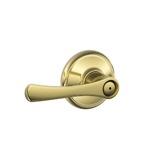 Schlage Avila F40VLA605 Privacy Lock, Bright Brass