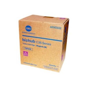KONICA BR BIZHUB C35, 1-TNP22M SD MAGNTA TONER A0X5332 by KONICA MINOLTA