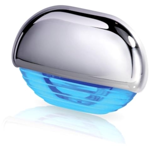 Hella Marine Easy Fit Step Lamp - Blue Chrome Cap