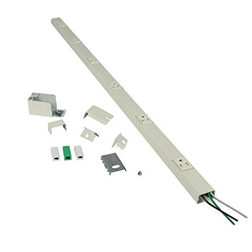 Legrand Plugmold 2000 Series 3' 6-Outlet Power Strip V20GB306