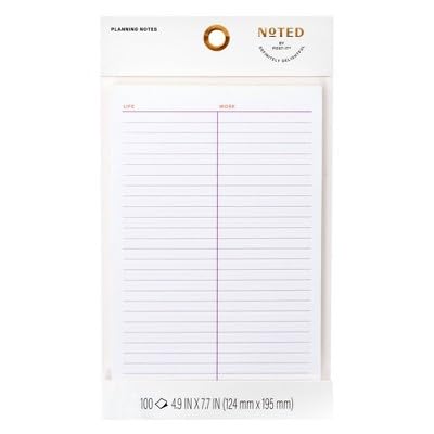3M Post-it Planning Notes NTD 100 Sheets