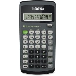 Texas Instruments TI-30XA Scientific Calculator