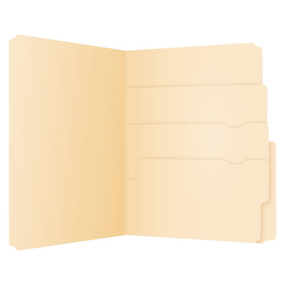 Pendaflex Divide It Up Manila Folders