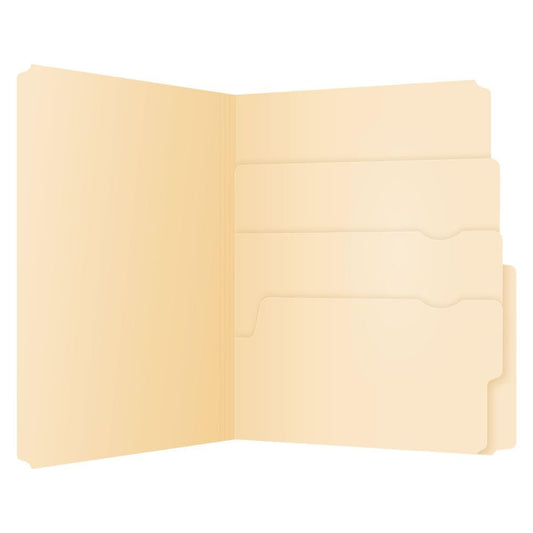 Pendaflex Divide It Up Manila Folders