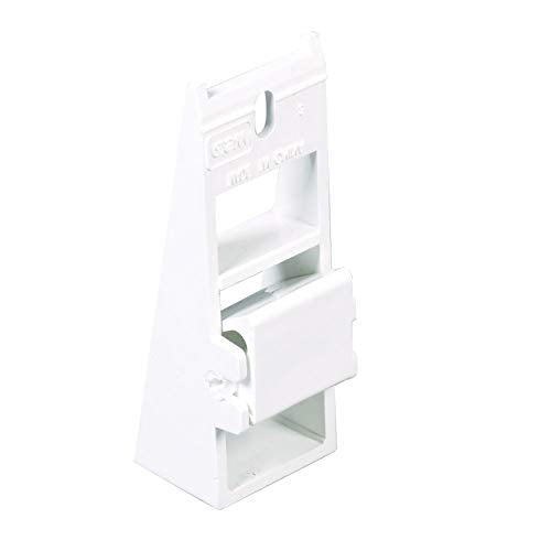 Amerimax Fascia Fixer White Vinyl 3in x 1.5in x 1in Case 50