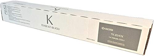 KYOCERA 1T02L70US0 Model TK-8347K Black Toner Cartridge for use Copystar CS-2552ci, CS-2553ci, TASKalfa 2552ci and 2553ci Color Multifunction Printers