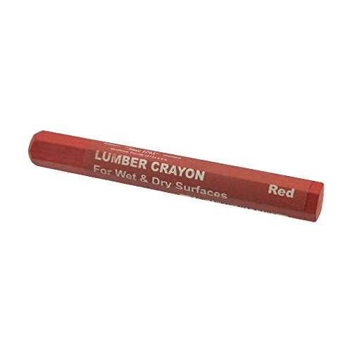 Dixon Ticonderoga Crayon Lumber Extruded RED 52000