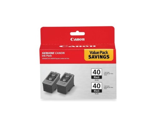 Canon PIXMA MP460 Black Ink Cartridge Twin Pack (OEM) 615 Pages Ea.
