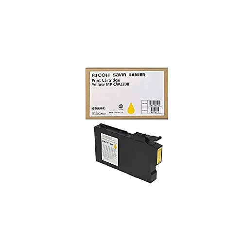 RICOH OEM 841723 Ink CTG, Yellow, 2.205K Yield