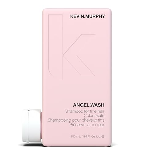 KEVIN.MURPHY ANGEL.WASH - Restorative Shampoo - For Fine Coloured Hair - Colour-Safe Shampoo - With Vitamins & Antioxidants - Sulphate & Paraben Free - 250 ml / 8.4 fl oz