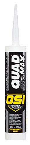 OSI Sealants 1868684 9.5 oz Quad Max Window, Door and Siding Sealant, White
