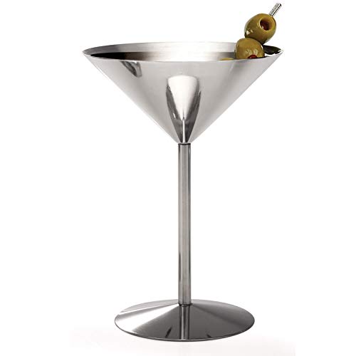 Danesco Stainless Steel Martini Glass 8.5oz