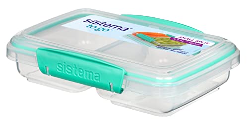 Sistema Klip It Split To Go 1.5C Food Container