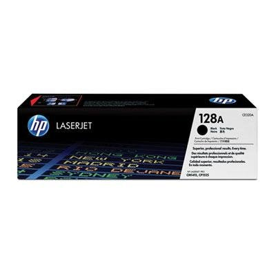 HP 128A Black Toner Cartridge | Works with HP LaserJet Pro CM1415 Color, CP1525 Color Series | CE320A