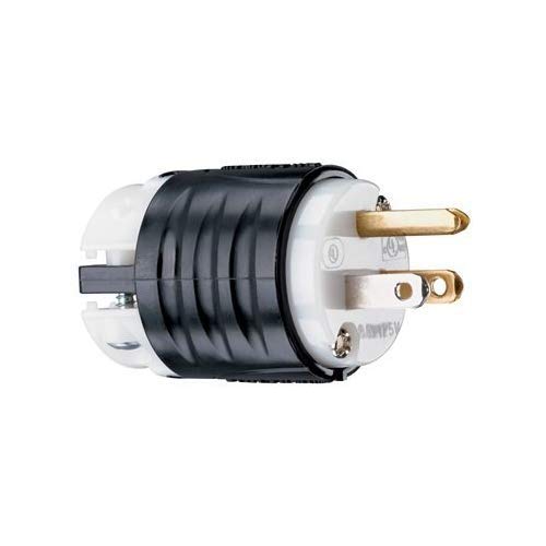 Pass & Seymour C-SC-E1107-153948-3887 Ps5266-X Male Plug Cord End 15A 125V Spec-Grade Connector, White