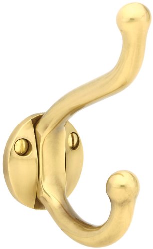 Emtek 2606 Brass Robe Hook US7