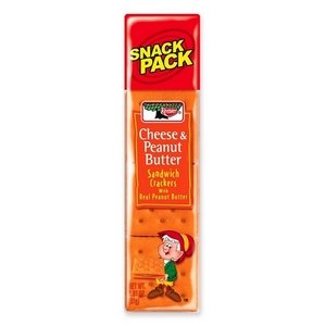 Keebler Sandwich Crackers Cheese & Peanut Butter 1.8oz 8pk