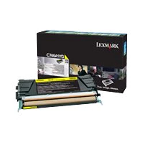 Lexmark X746A4YG Yellow Toner Cartridge 7000 Page