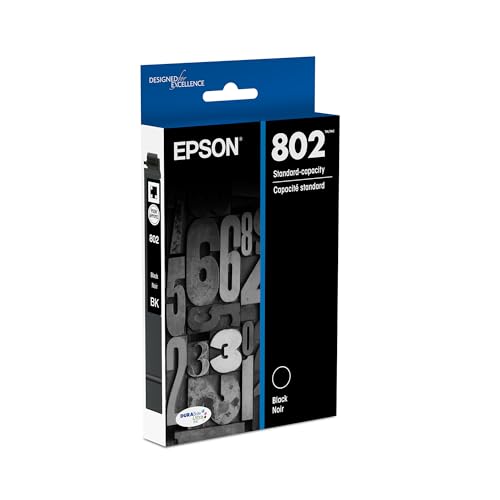 Epson 802 Black Ink Cartridge T802120