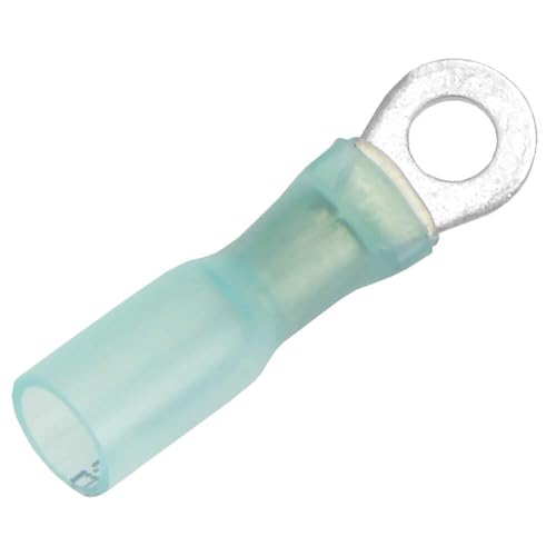 Pacer Heat Shrink Ring Terminal #8 Stud 100-Pack TE14-8R-100