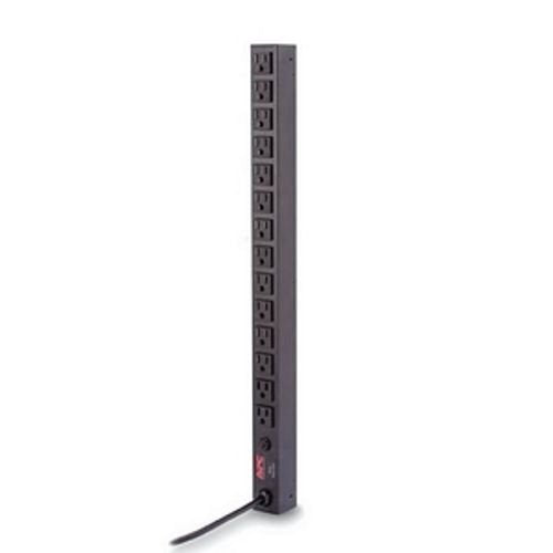 APC Basic Rack 1.8kVA PDU - 1.8kVA - Zero U Rack-mountable - Input: NEMA 5-15P, Output: 14 x NEMA 5-15R (156051A)