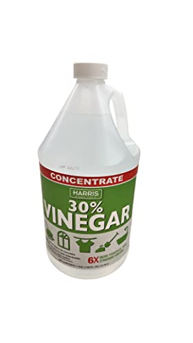 Harris 30% Extra Strength Concentrated Vinegar for Home Cleaning and Outdoor Use, 1 Gallon