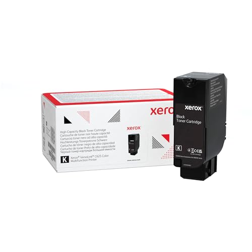 Xerox Genuine VersaLink C625 High Capacity Black Toner Cartridge, 25,000 Page Yield, 006R04636