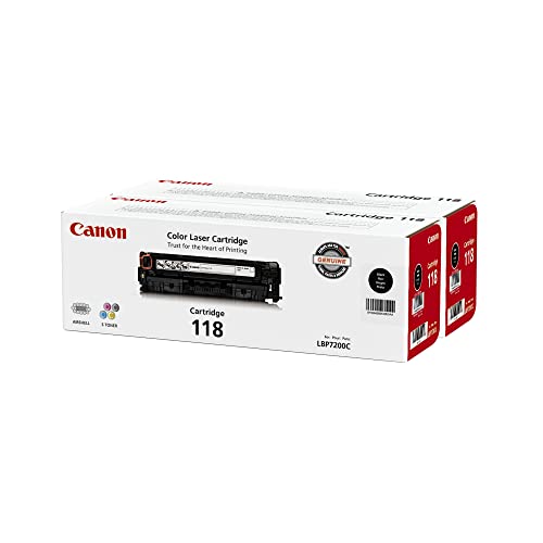 Canon 118 BLACK 2 pack