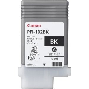 Ink, Black, Pfi-102bk, 130ml