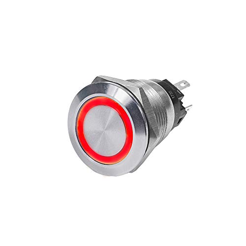 Blue Sea Systems 4162 Switch Button 10A Red