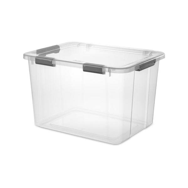 Sterilite 80 Qt Hinged Lid Storage Box 1398