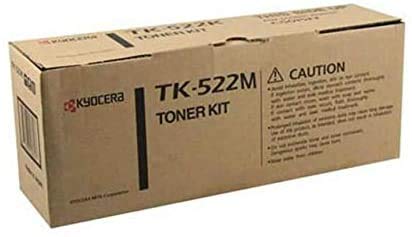 Kyocera Mita TK-522M 1T02HJBUS0 FS-C5015N Toner Cartridge (Magenta) in Retail Packaging