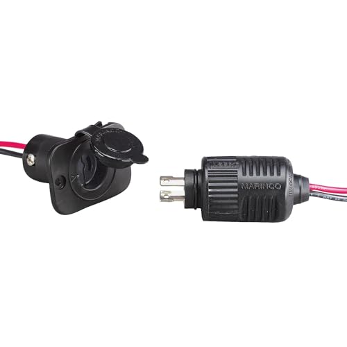 Marinco 12VCPS2 ConnectPro 2 Wire Receptacle & Plug, 40A