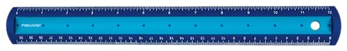 Fiskars Kids 12" Softgrip Ruler, Color May Vary, Back To School Supplies