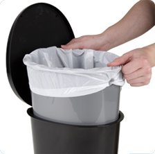 STERILITE WASTEBASKET STEP-ON