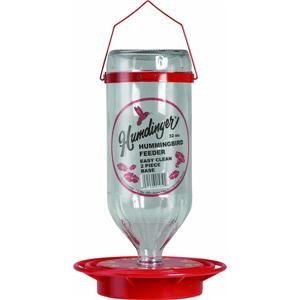 TURBINE Humdinger Hummingbird Feeder Glass 32 Oz Red