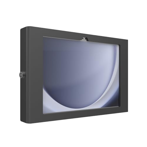 Compulocks Galaxy Tab A9+/A11+ Apex Enclosure Wall Mount - Black Secure Tablet Holder for Home, Office, & Retail, Sleek Design, Perfect for Digital Signage & Kiosks