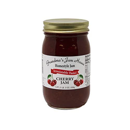 Grandma's Jam House Homestyle Cherry Jam 1 Pint