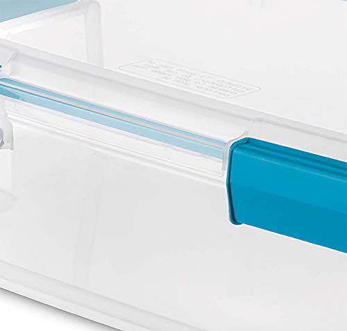 STERILITE BOX GASKET BLUE AQUA