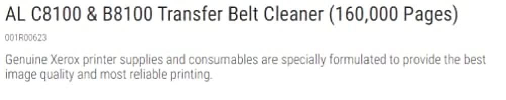 Xerox AltaLink Transfer Belt Cleaner 160,000 Yield