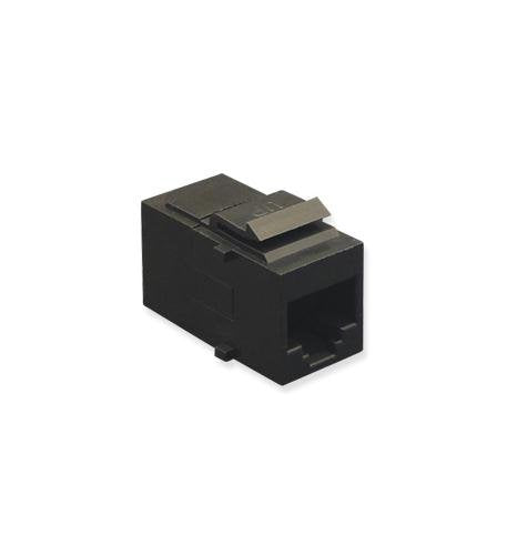 New-CAT5E Modular Coupler 8P8C BLACK - ICC-IC107C5EBK