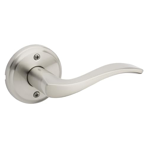 Kwikset Sedona Dummy Door Handle, Satin Nickel