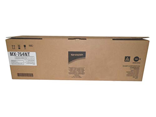 Sharp MX-754NT MX-M654 6570 754 7570 Toner Cartridge (Black) in Retail Packaging
