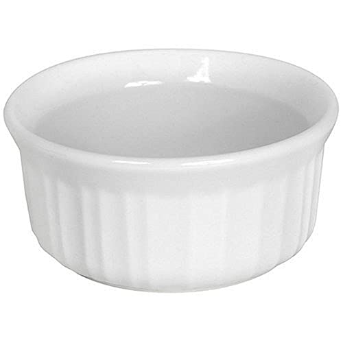 CorningWare 7-Ounce Ramekins, French White